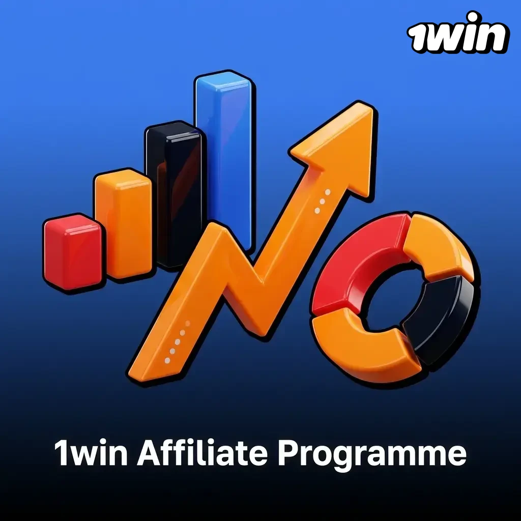 1win affiliate programme dashboard showing commission tracking tools, revenue share stats, and partner earnings for iGaming referrals