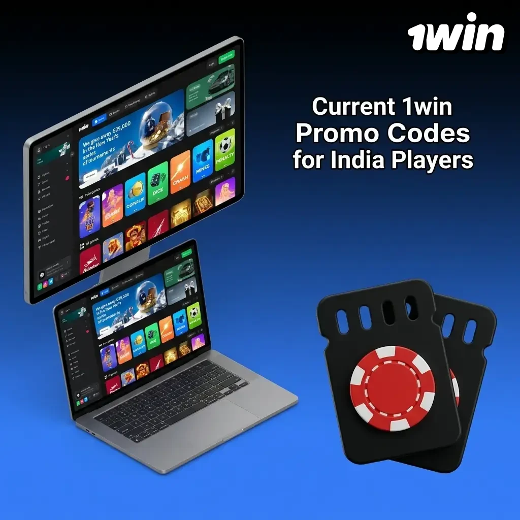 1win promo code for India players boosting first deposit welcome bonus during registration sign-up process